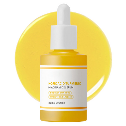 🥳2026 HOT SALE🥳💞50K+ SOLD!💫🌼 50% OFF! Kojic Acid Turmeric Brightening Serum – Fades dark spots, evens tone, soothes redness. Lightweight & gentle for daily use. ✨🌸