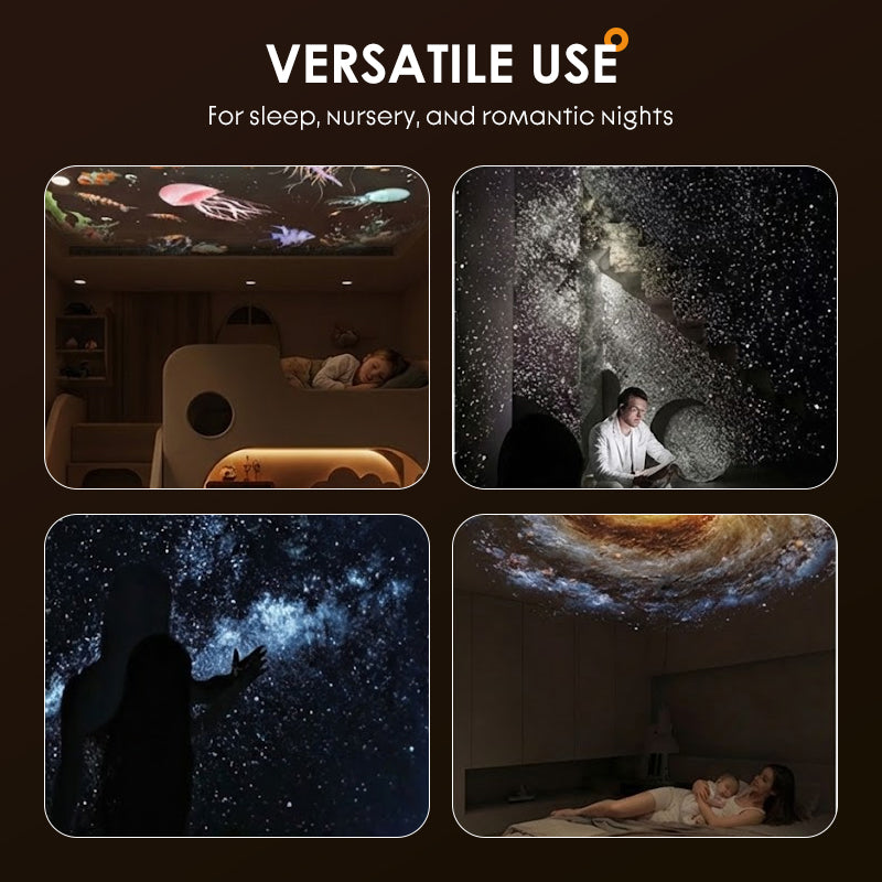 Starry sky projector versatile room scenes