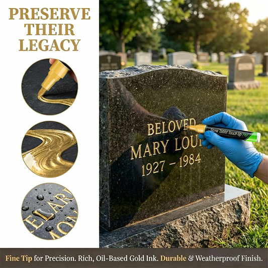 ⏰🎁Tombstone Marker Pen for Faded Grave Inscriptions