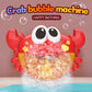 🔥Limited Time 50% Off！🛀👦Let kids enjoy bath time！👨‍👩‍👧‍👦Perfect for parent-child bathing and boost your happiness！🛀Crab Bubble Machine Bath Toy with Music