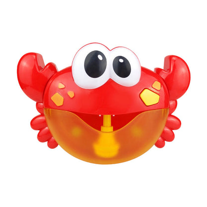 🔥Limited Time 50% Off！🛀👦Let kids enjoy bath time！👨‍👩‍👧‍👦Perfect for parent-child bathing and boost your happiness！🛀Crab Bubble Machine Bath Toy with Music