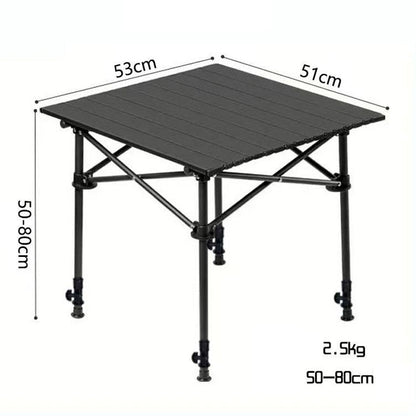 🌄New arrival 49% OFF!🏕️ Portable Camping Table – Folding, Carbon Steel, Quick Setup🪑