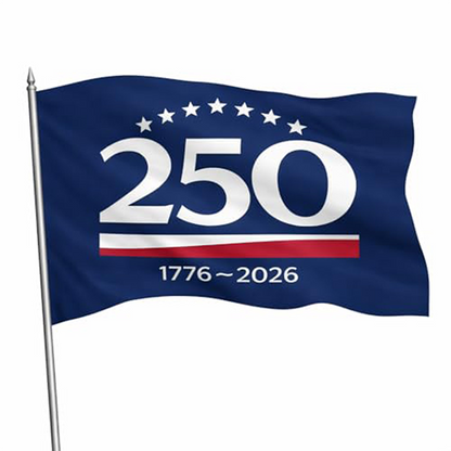⏰🎁250th Anniversary Commemorative Flag
