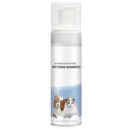 ⏰🔥Waterless No-Rinse Pet Foam Shampoo