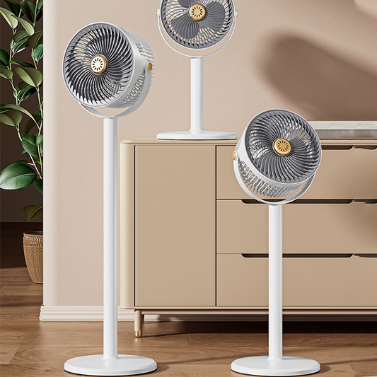 ⏰🎁Whisper-Quiet Adjustable Height Floor Fan