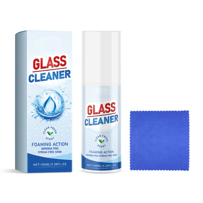 🔥🎁Foaming Glass Cleaner for a Streak-Free Shine