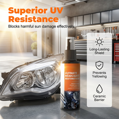 🔥HOT SALE 🔥-Professional Headlight Restoration Spray Kit