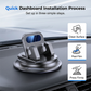 🚗💥LAST DAY SPECIAL PRICE!-￡7.99!!📱Rotating Dashboard Car Phone Holder–Hands-Free Phone Mount 🛡️2