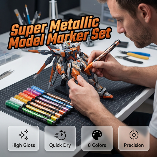 ⏰🎁8-Color Metallic Marker Pen Set