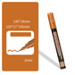 ⏰🎁8-Color Metallic Marker Pen Set
