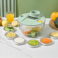 🔥 Hot sale 50% OFF🔥9-in-1 Multifunctional Large Capacity Salad Spinner & Slicer