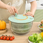🔥 Hot sale 50% OFF🔥9-in-1 Multifunctional Large Capacity Salad Spinner & Slicer