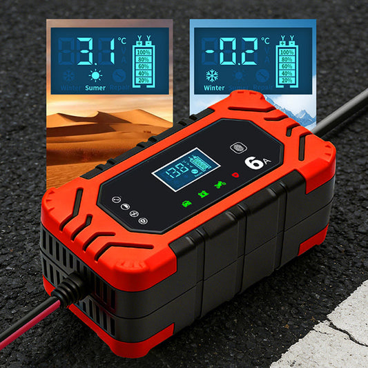 ⏰🎁Intelligent Battery Charger for Car & Motorcycle