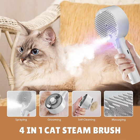 ⏰🎁3-in-1 Pet Spray Grooming Brush