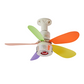 ⏰🎁3-in-1 Ceiling Fan with Light and Bluetooth Speaker