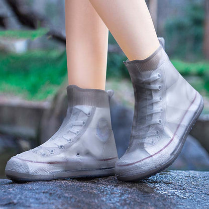 👟Reusable, Waterproof, Non-slip High-top Shoe Covers