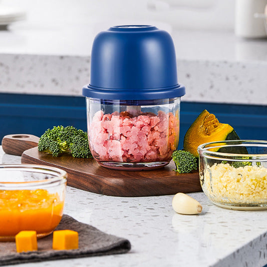 🎁2026 New Arrivals 50% OFF💥Cordless Multifunctional Mini Electric Food Processor, Wireless Portable Kitchen Chopper for Minced Meat, Garlic & Baby Puree, Fast Food Prep Kitchen Helper