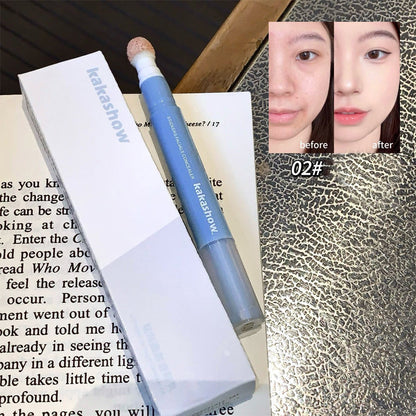 ⏳Time-Limited Special⏰Hydrating Cream Concealer Pen – Sponge Applicator, Matte Finish, Brightening ✨