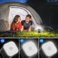 🏕️ Rechargeable Camping Air Pump – LED Light, Fast Inflation, Compact 🔋