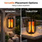 🏮 LIMITED-TIME 50% OFF! ☀️ Solar Flickering Flame Lantern – Waterproof & auto-on – Realistic warm glow, perfect for patios, gardens or pathways – no wiring needed 🌙