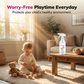 Toy Cleaning Spray with Sponge