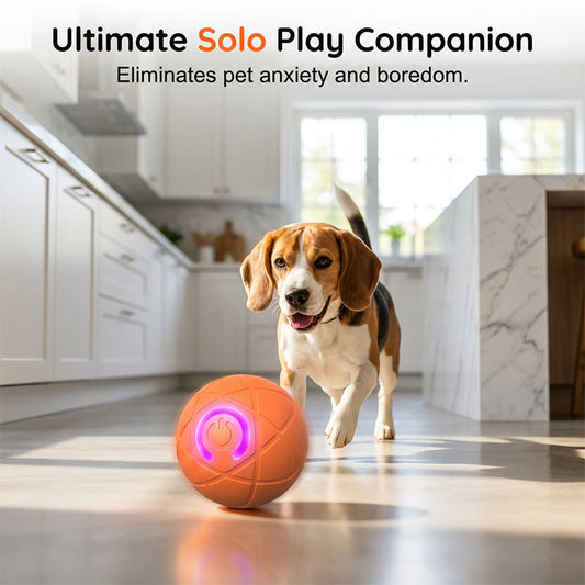 ⏰🔥LIMITED TIME 50% OFF!🔥50K+ SOLD!   🐾 AUTO-BOUNCING SMART PET BALL WITH REMOTE CONTROL— 3 Interactive Modes | Chew-Resistant E-TPU | USB-C Rechargeable 🎾
