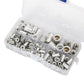 🔧 LIMITED-TIME 50% OFF! ✨ Flat Head Threaded Insert Nut Rivet Nuts Set – Multi-Size, Corrosion Resistant, Easy Install 🛠️