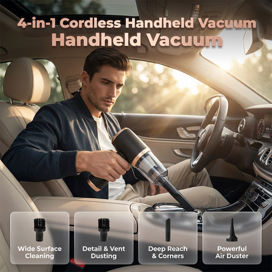 4-in-1 Cordless Handheld Vacuum Cleaner