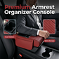 Car Armrest Storage Box with Cup Holder