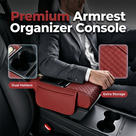 💥40% OFF NOW!!✨Car Armrest Storage Box with Cup Holder