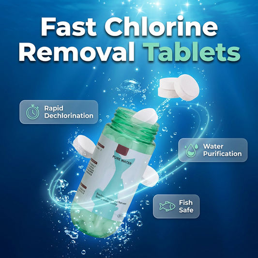 Safe & Fast Chlorine Removal Water Purification Tablets