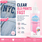Clothing Printing Remover for Lettering