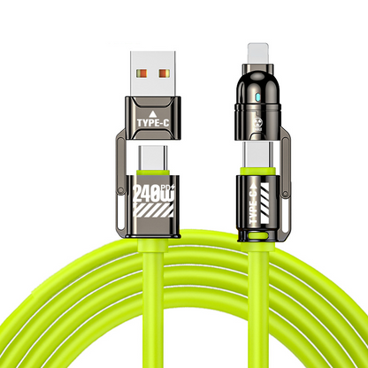 🔥buy 1 get 1 free🔥High-Power 4-in-1 Fast Charging Cable