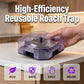 🔥Reusable Effective Roach Trap， Non-Toxic Sticky Cockroach Catcher for Kitchen Home Indoor Pest Control