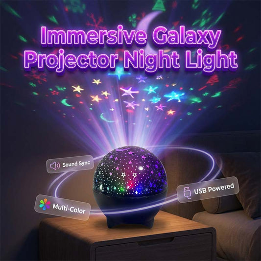 🔥Hot Sale 50% OFF🔥 USB Magic! LED Galaxy Projector Night Light – Instant Cosmos 🌌