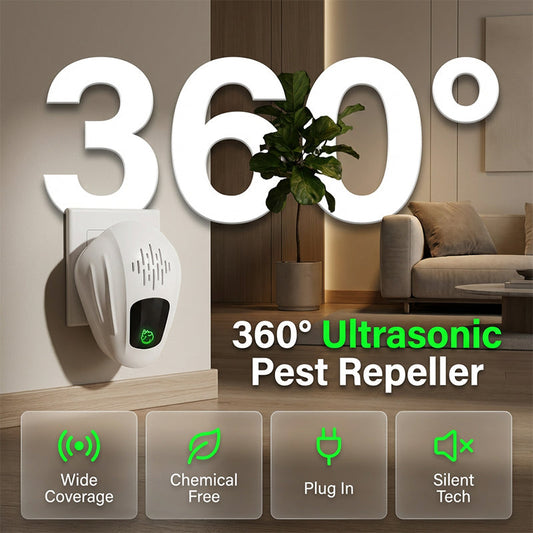 🚫🐭🦟Ultrasonic Mice and Mosquito Repeller