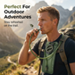 🔥50% Surprise Discount！🏕️Hydrate anytime, anywhere！💦2L Hydration Bladder with Quick-Release Tube