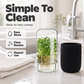 🌱 Grow Fresh Sprouts At Home – Glass Sprouting Jar Kit With Blackout Sleeve🥗