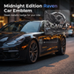 🔥Buy 1 Get 1 Free🔥🐦‍⬛🚗Midnight Edition Raven Metal Emblem for Cars and Trucks🎁