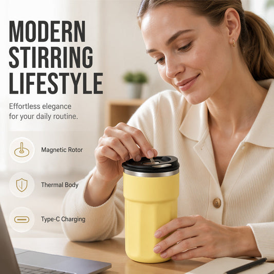 🔥HOT SALE🔥🌟3-in-1 Rechargeable Self-Stirring Mug