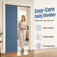 ⏰🔥LIMITED TIME 49% OFF! ⭐No-Drill Magnetic Accordion Door Curtain