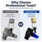 Disassembly-Free Water Heater Cleaning Tool for Gas and Electric Systems