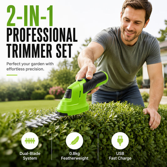 🔥Special Promotion⚡Portable Hedge Trimmer Kit