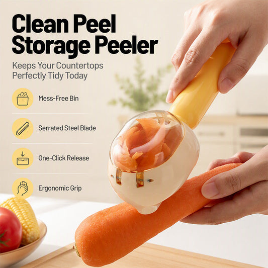 🔥🔥🔥Limited-time 😮‍💨Multifunctional Peeler with Storage Container