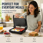 🔥Hot Sale 50% OFF🔥Electric Sandwich Press and Panini Maker with 180-Degree Flat Grill