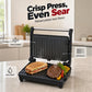 🔥Hot Sale 50% OFF🔥Electric Sandwich Press and Panini Maker with 180-Degree Flat Grill