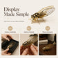 🔥Hot Sale 50% OFF🔥Antique Filigree Cicada Ornament Exquisite Desktop Tea Pet Gift