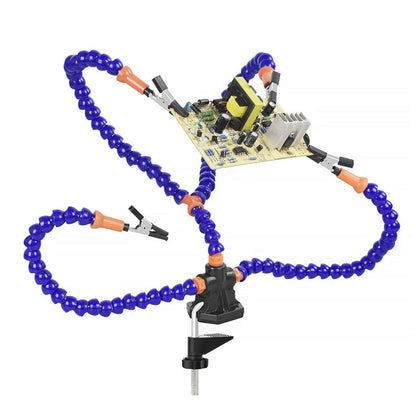 🎣50% OFF NOW!🔥Soldering Helping Hands Station with 4 Flexible Arms