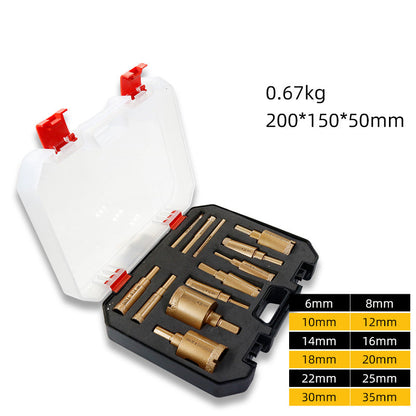 📹 50% OFF NOW! 🛡️Diamond Hole Saw Drill Bits Kit