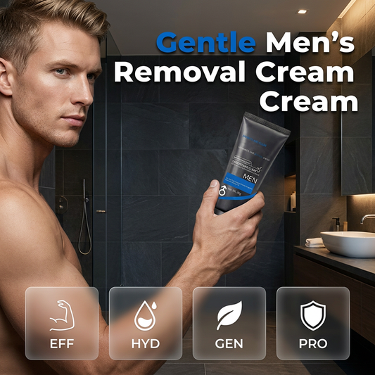 ⏳🔥LIMITED-TIME 49% OFF! ⏰Men's Hair Removal Cream – No Stubble, No Pain
